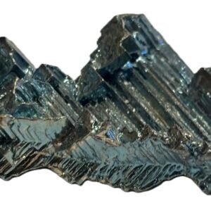 Blue bizmuth 3 5 sians emporium Blue bismuth hopper crystal specimen